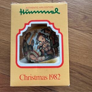 1982 Berta Hummel Christmas Ornament Angel First Edition Authentic ARS Edition